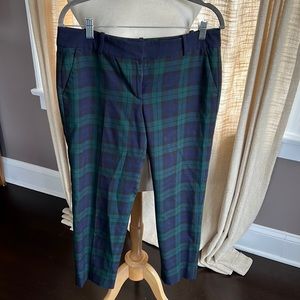 Anne Taylor loft plaid pants size 6p